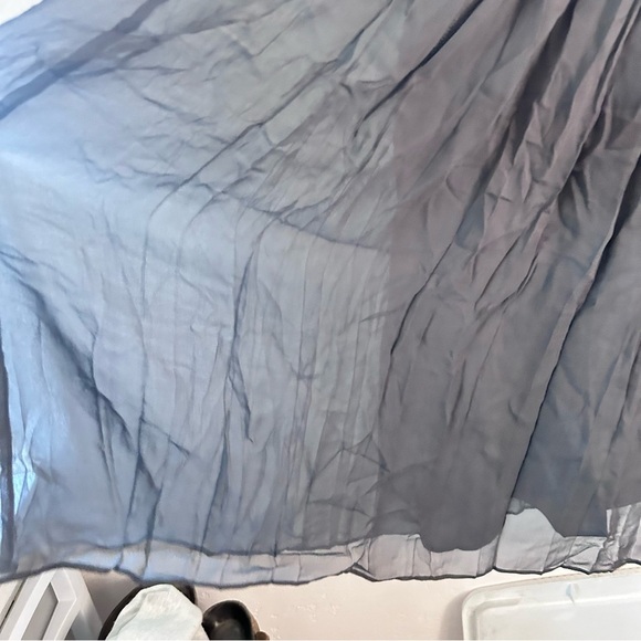 Y2K Silk Midi Beaded Sheath Slip Dress Fairy Grunge SZ 6 NWT Muse Boston Proper - Picture 8 of 11